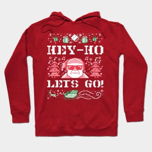 Hey-Ho Lets Go Santa! Hoodie